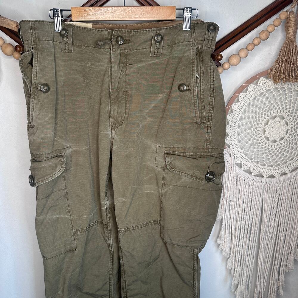 Vintage Y2K Polo Ralph Lauren 0G 107 Cargo Military Khakis